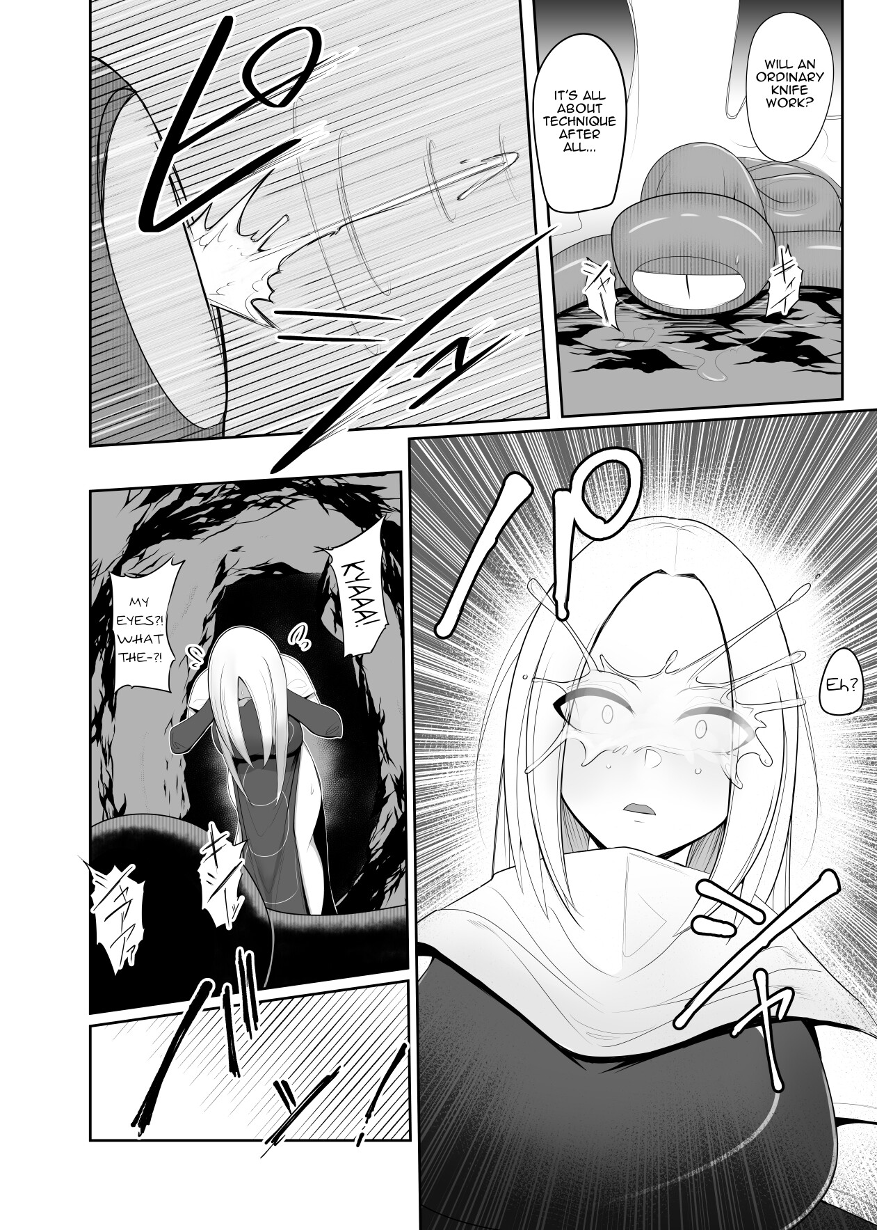 Hentai Manga Comic-Tentacle Parasite - A Female Sorceress is Helplessly Subjugated-Read-5